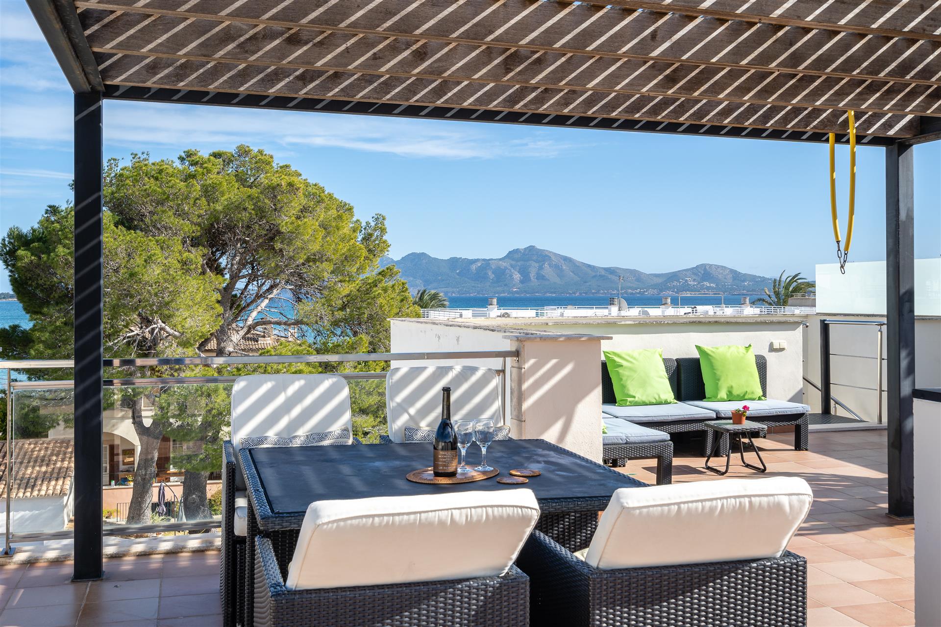 3 Bedroom Penthouse in Puerto Pollensa With Rental License